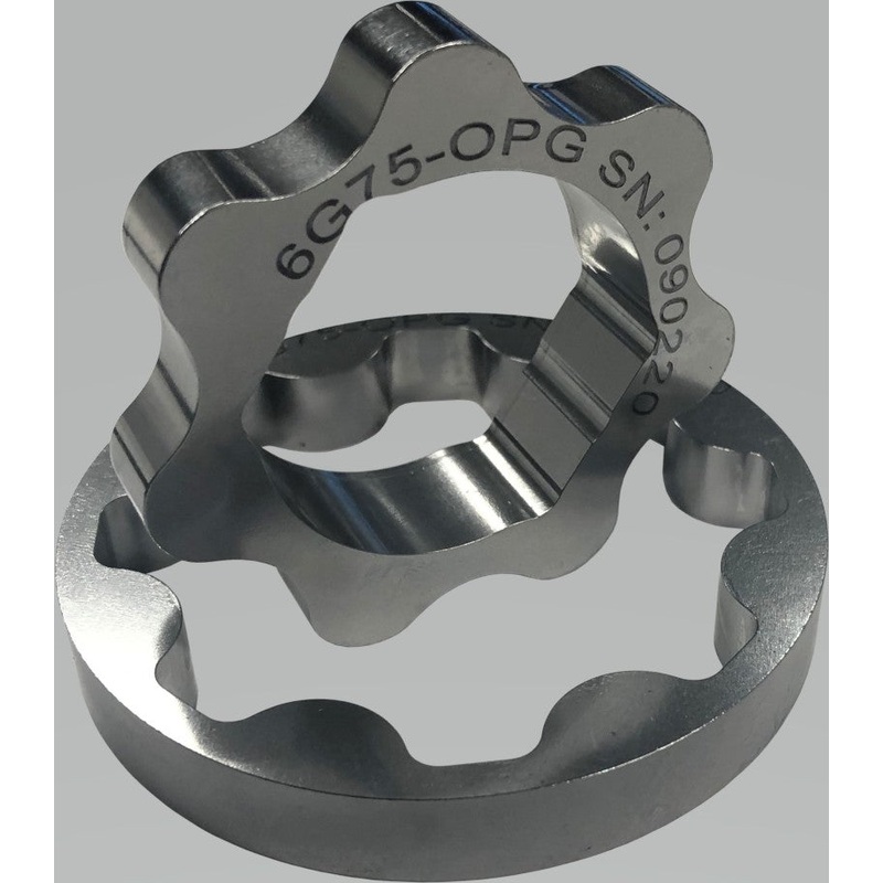 Boundary Mitsubishi 6G75 V6 Engine 3.8L High Flow Billet Oil Pump Gear MartenWear Treated