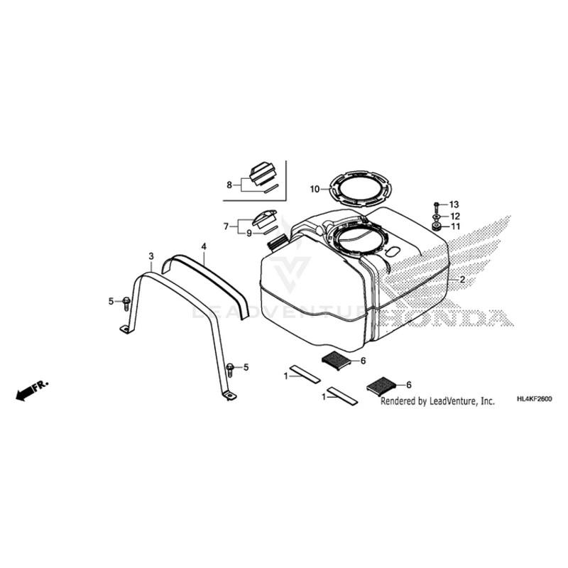 Cushion, Tank Band by Honda