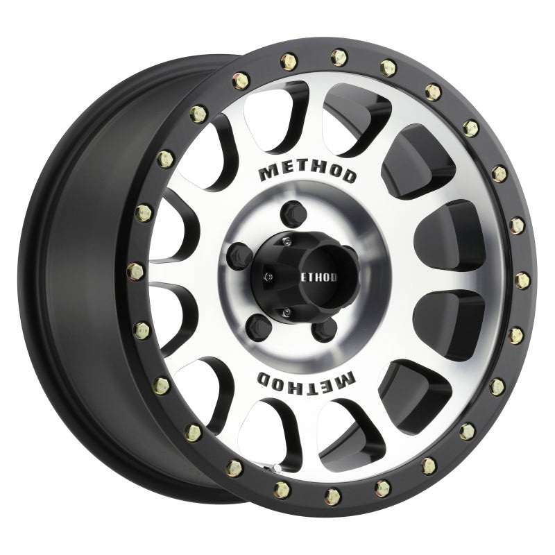 Method MR305 NV 17×8.5 0mm Offset 5×5 94mm CB Machined/Black Street Loc Wheel