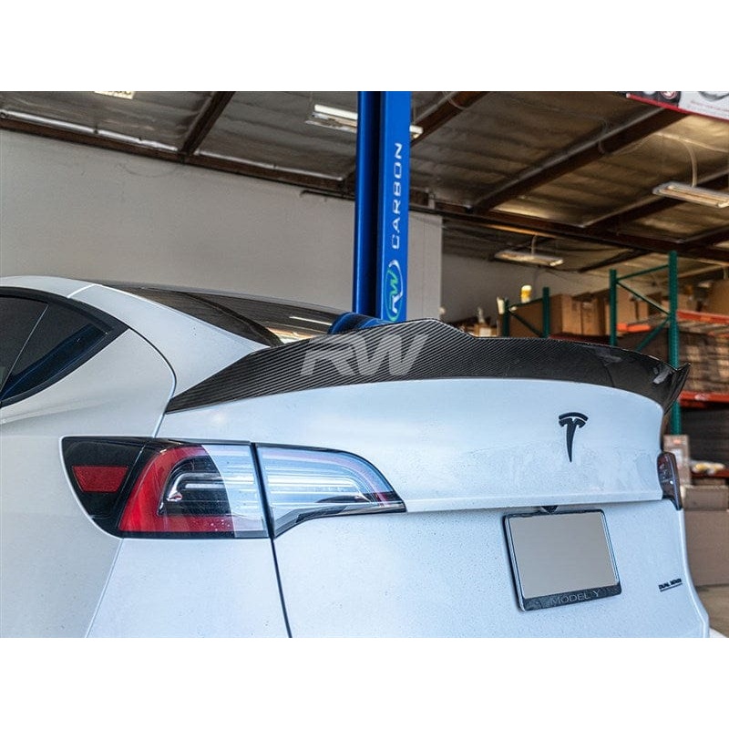 RW Carbon DTM Carbon Fiber Trunk Spoiler – Tesla Model Y