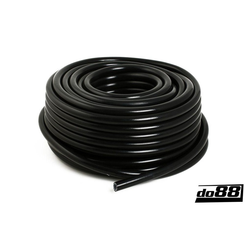 Silicone Heater Hose Black 0,875” (22mm)