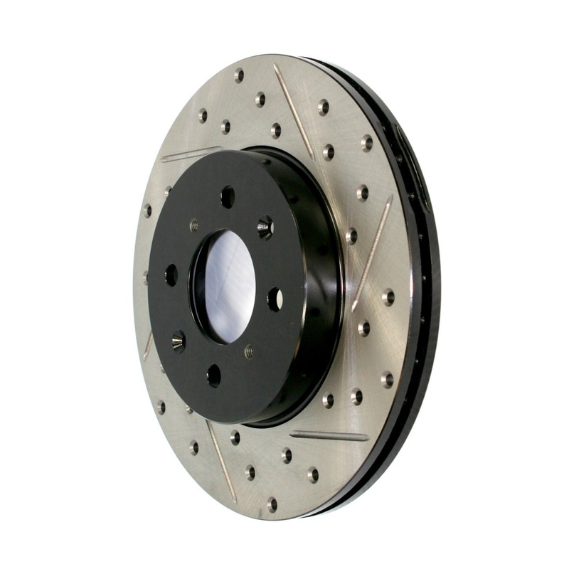 StopTech Slotted & Drilled Cryo Sport Brake Rotor – Left