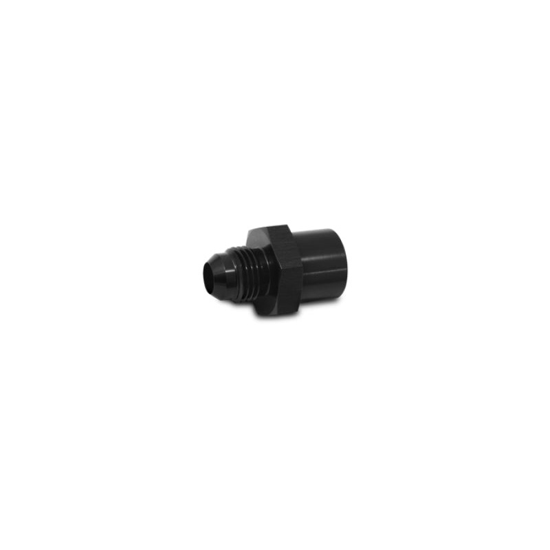 Vibrant M16 x 1.5 Female to -6AN Male Flare Adapter – Anodized Black