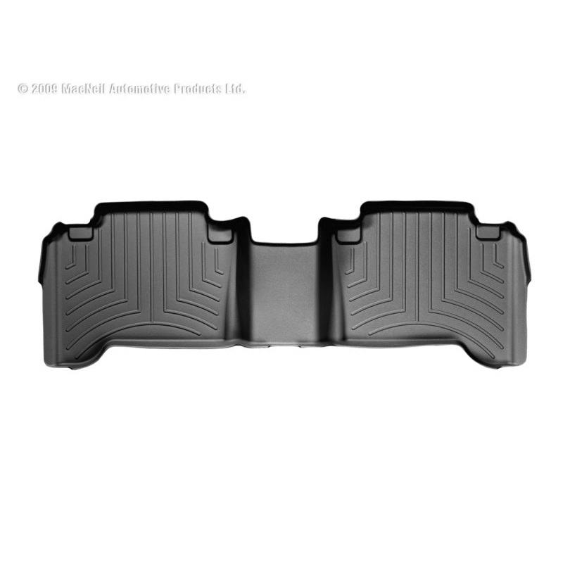 WeatherTech 05-13 Toyota Tacoma Double Cab Rear FloorLiner – Black