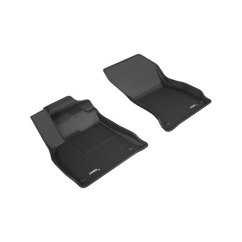 3D MAXpider 2018-2020 Audi Q5 Kagu 1st Row Floormat – Black