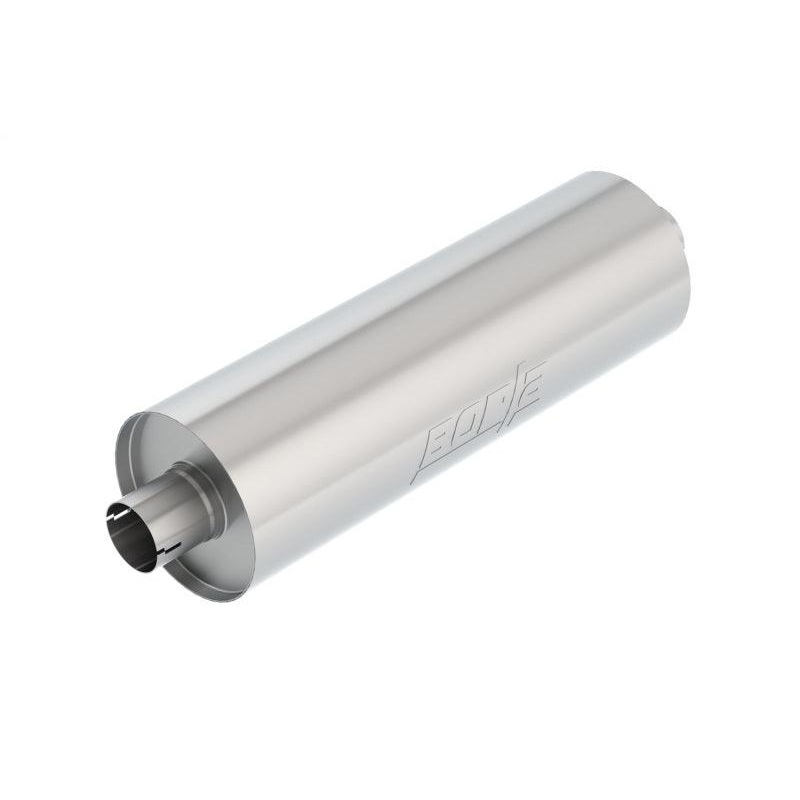 Borla 2.75in In/Out 7.75in Diameter x 24in L Universal Muffler – Heavy Duty Truck Applications