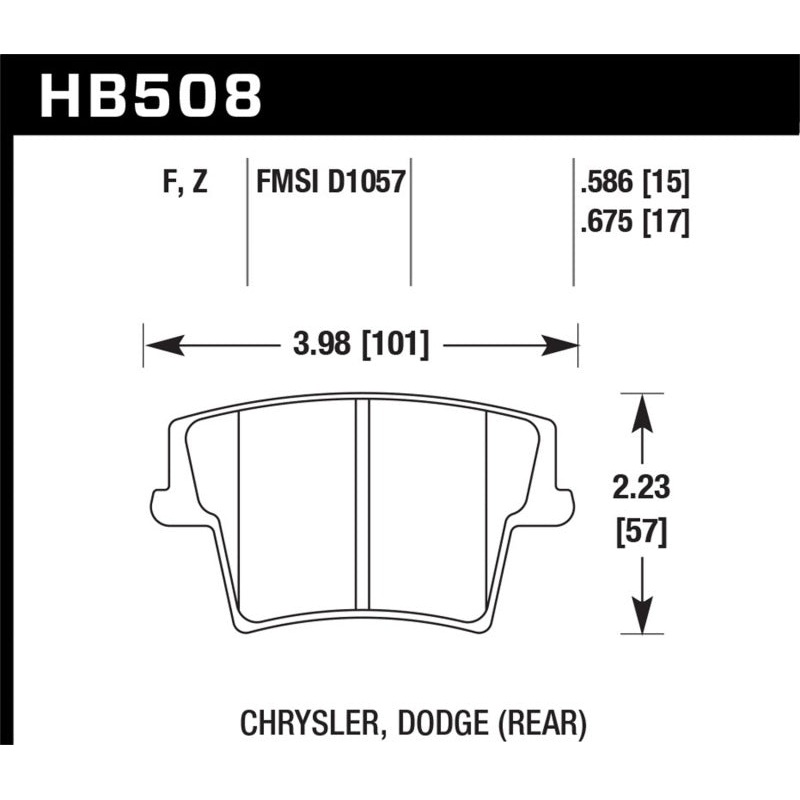 Hawk HPS Street Brake Pads