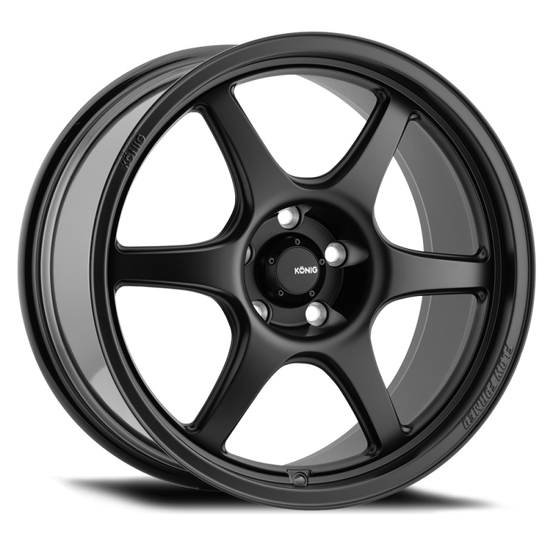Konig Wheels Konig Hexaform 15×7.5 4×100 ET35 Matte Black