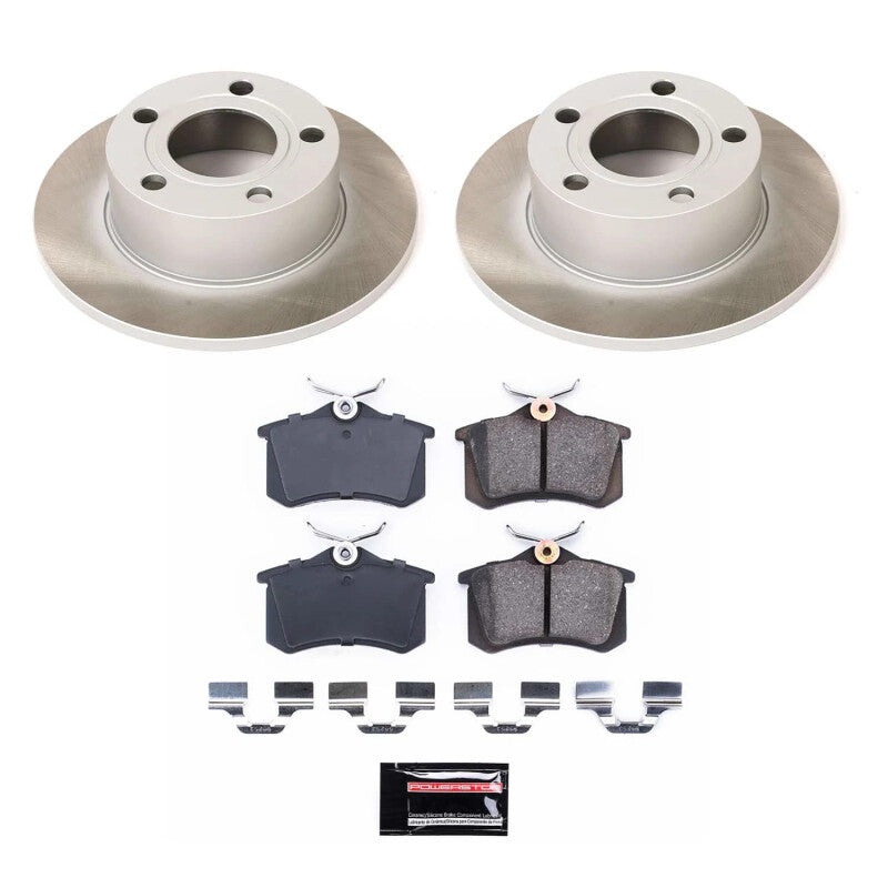 PowerStop Power Stop 98-05 Volkswagen Passat Rear Semi-Coated Rotor Kit