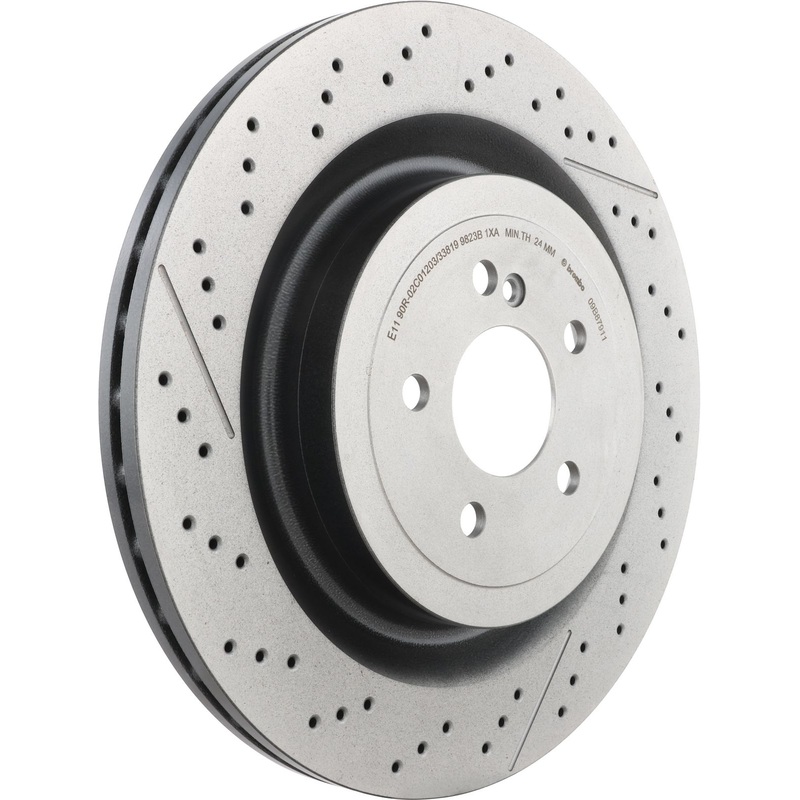PRIME UV Coated Rear Disc Brake Rotor – 09.B879.11