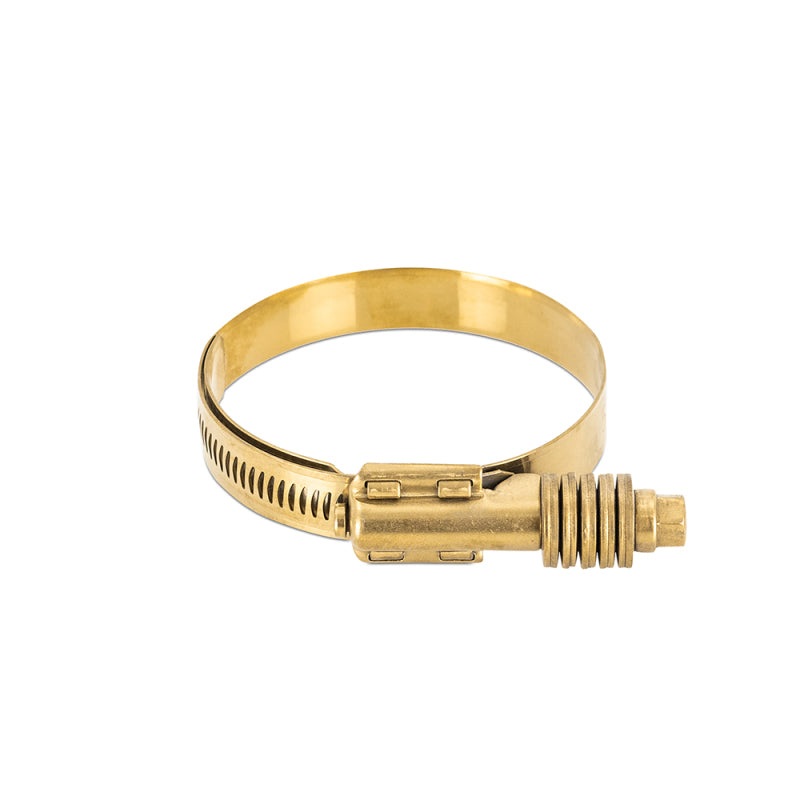 Mishimoto Constant Tension Worm Gear Clamp 1.77in.-2.60in. (45mm-66mm) – Gold