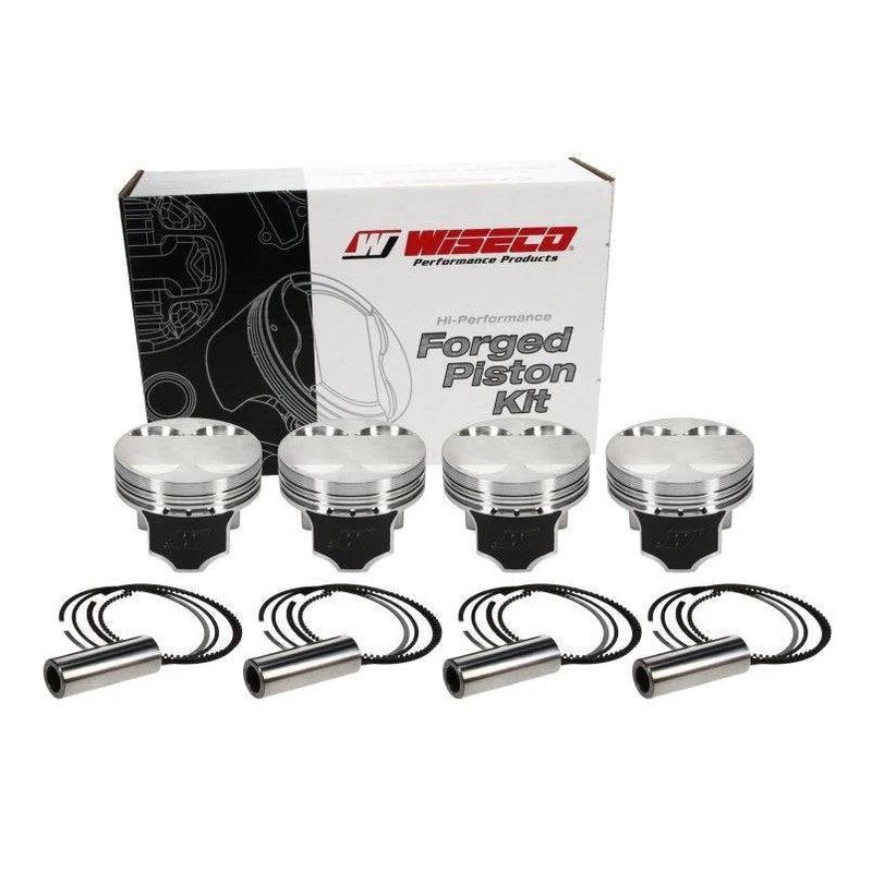 Wiseco AP HD Forged Pistons 4G63T 7-bolt Evo 1-9 85.25mm +0.25mm -21 cc 8.1:1 156mm Long Rod