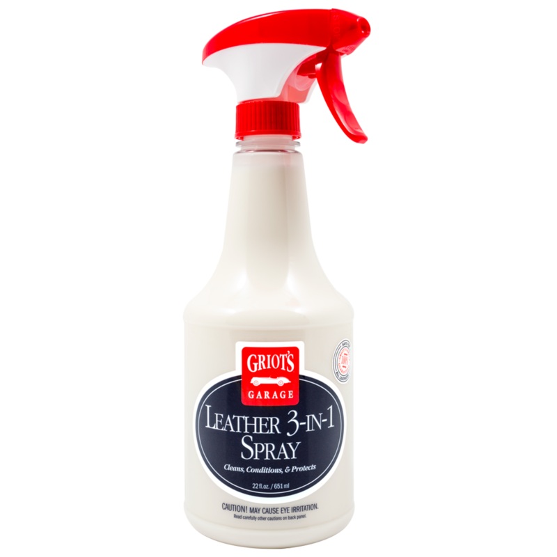 Griots Garage Leather 3-in-1 Spray – 22oz