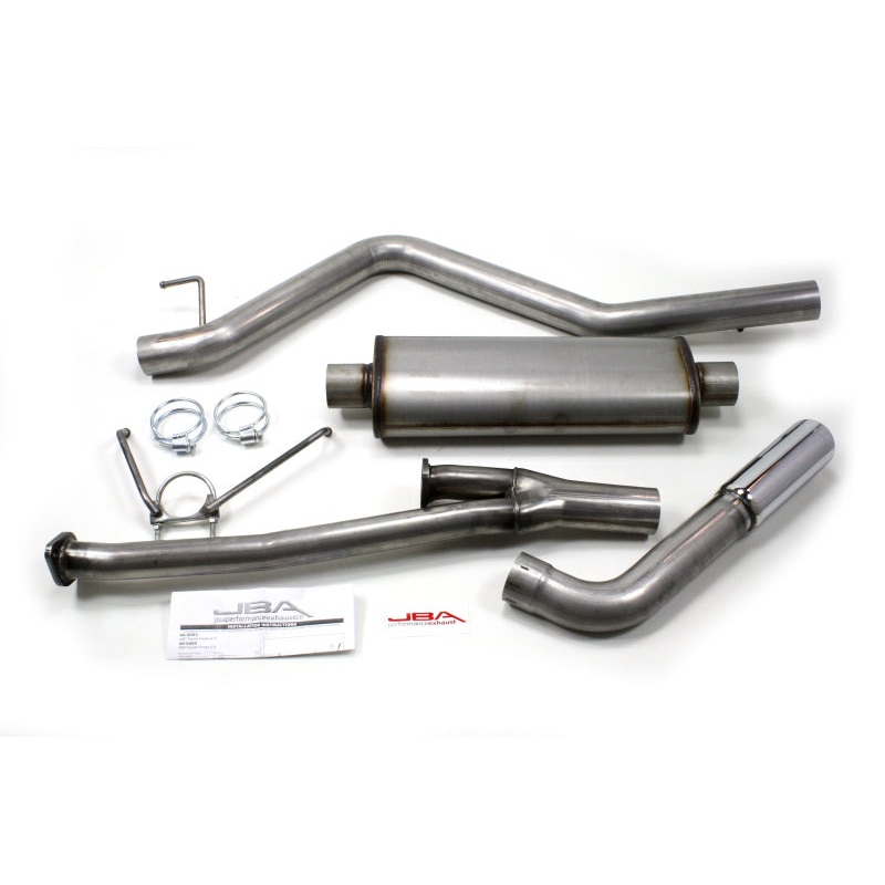 JBA Performance Exhaust 3″ Stainless Steel Cat-Back Exhaust System Universal Single Side Swept Exit Toyota Tundra 4.7/5.7L 2007-2020 | 40-9005