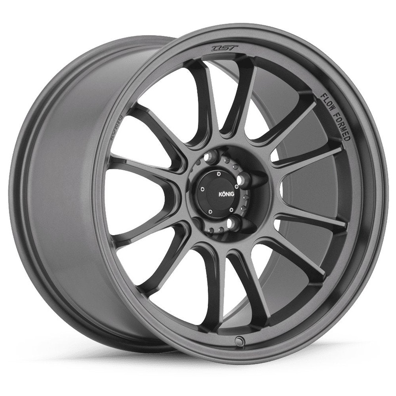 Konig 17″ Hypergram 5X114.3 Wheel – Matte Grey