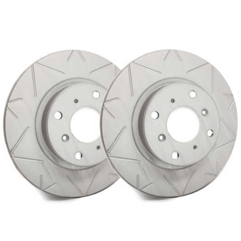 SP Performance Peak Series Slotted Brake Rotors – Front