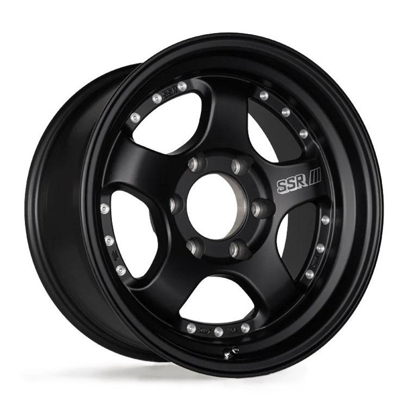 SSR Devide SP1 Trail 17×8.5 +0 6×139.7 Flat Black (SET)