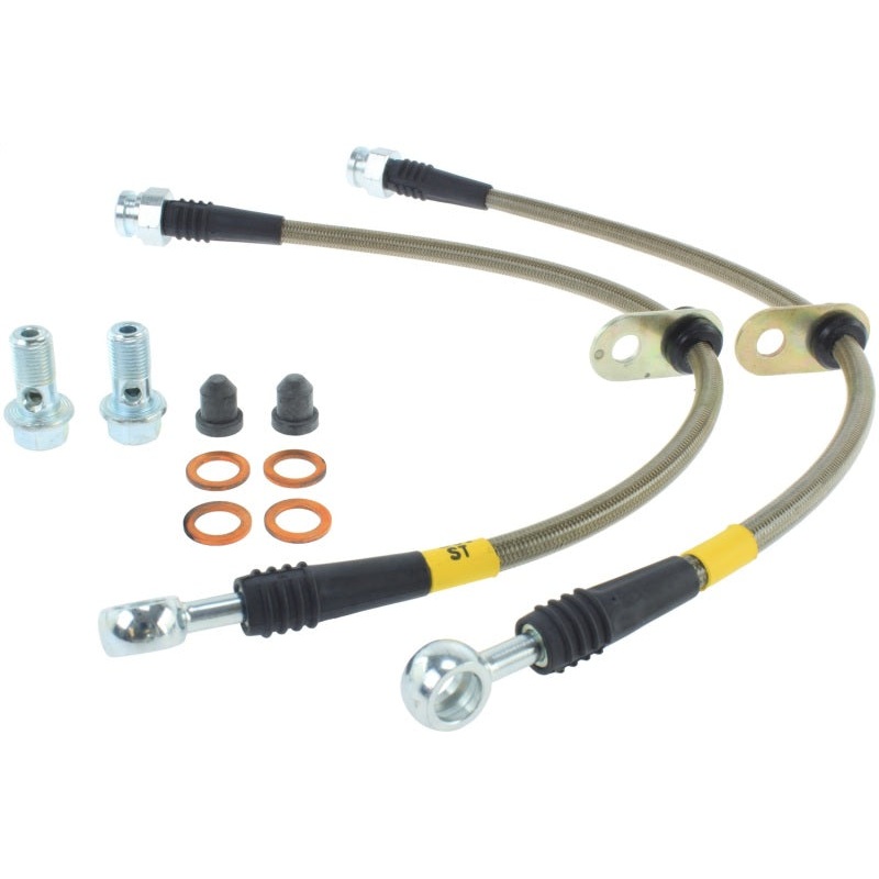 StopTech Stainless Steel Brake Line Kit – Front
