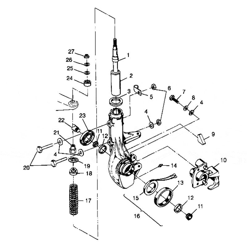 Threaded Spacer by Polaris