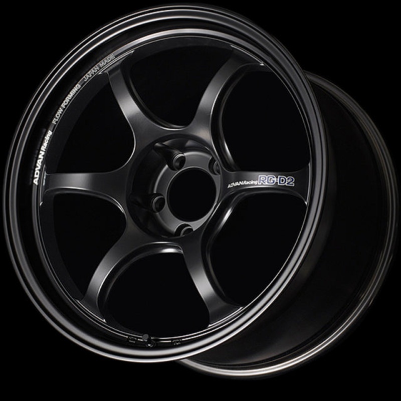 Advan RG-D2 Wheel – 18×7.5 +47 | 5×114.3 | Semi Gloss Black