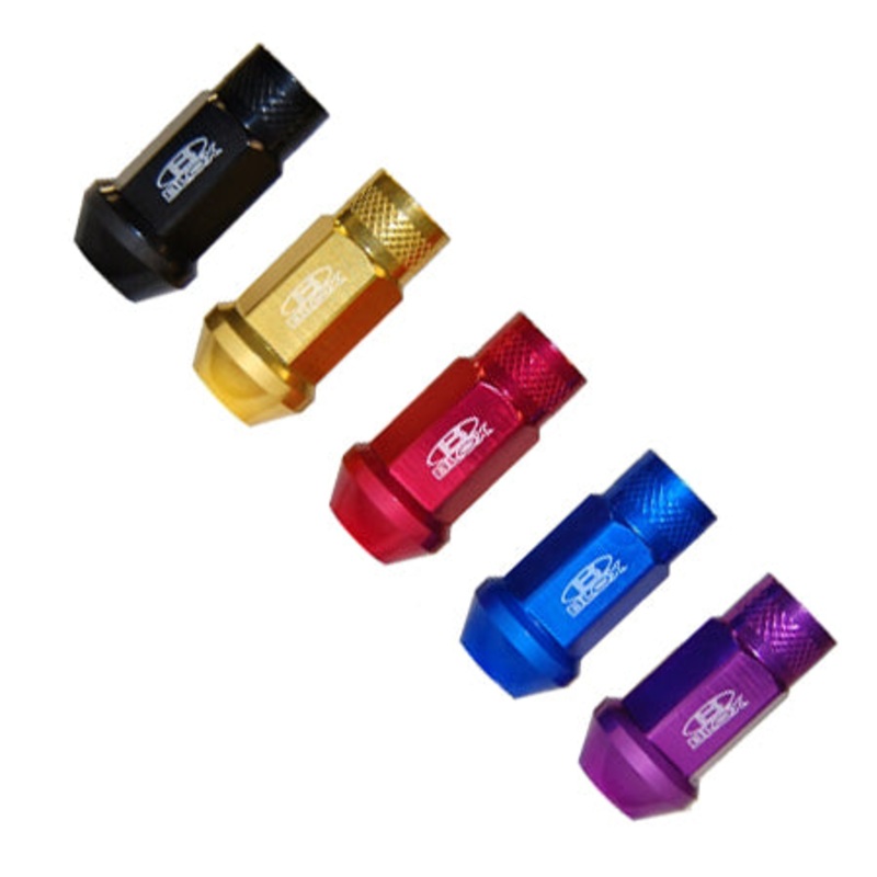 Blox Racing Forged Aluminum 121.5 Lug Nut Set