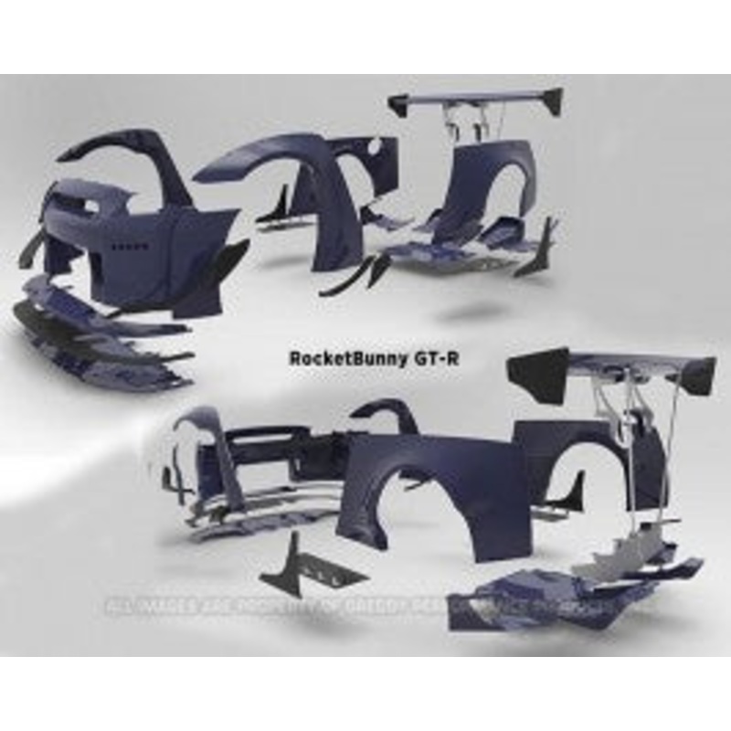 GReddy Rocket Bunny GT-Wing Hardware | 2009-2021 Nissan GTR (17020648)