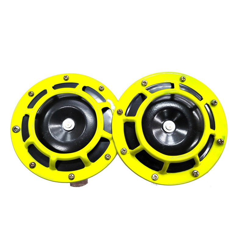 Hella Supertones Horn Kit Neon Yellow – Universal