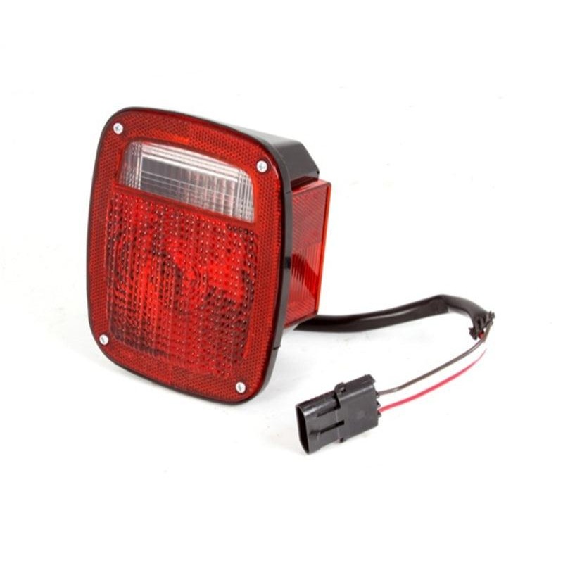Omix Tail Light Black Housing RH 87-90 Jeep Wrangler