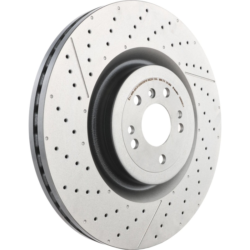 PRIME UV Coated Front Disc Brake Rotor – 09.B805.11