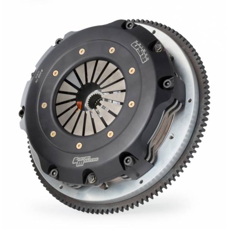 Clutchmasters 850 Series Mitsubishi Lancer 1996-2000 4 2.0L Turbo Evo 4-6 Twin Disc. 8.50 in. (Race/Street). Steel flywheel included