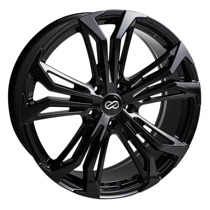 Enkei Vortex 5 Wheel 18×8 40mm Offset, 5x120mm Bore- Black