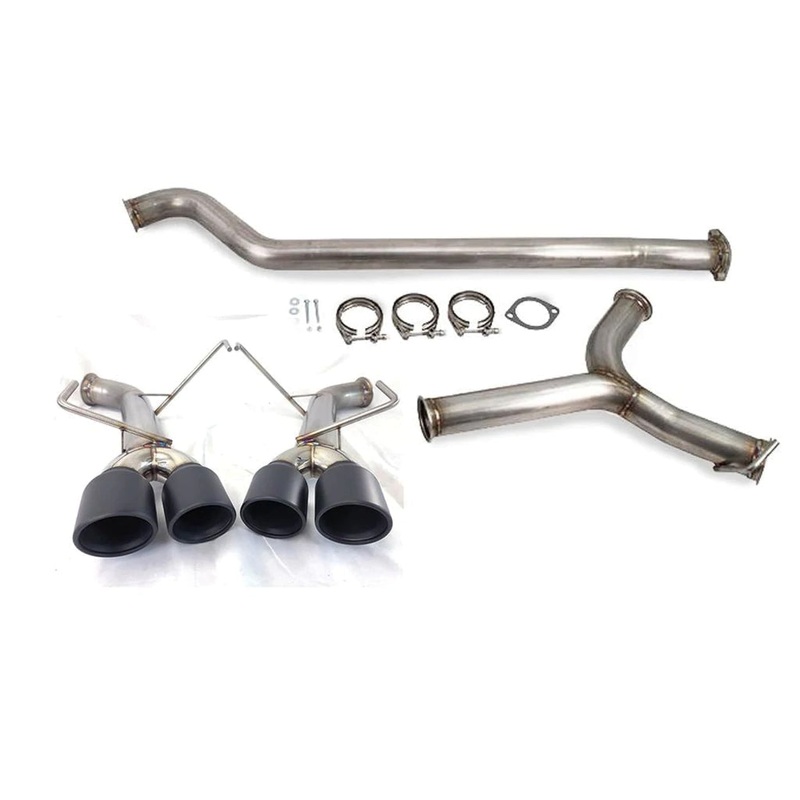 ETS Muffled Catback Exhaust Polished Tips Non Resonated – 2022+ WRX
