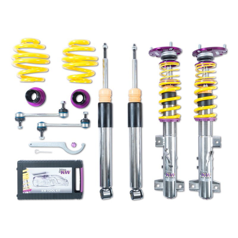 KW Clubsport V3 2-Way Clubsport Coilovers – 95-99 BMW M3 (E36)