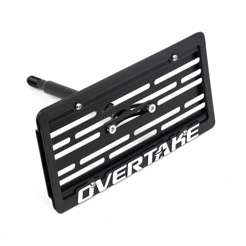 Overtake MAXXAdjust License Plate Relocation Kit – 2018+ WRX / STI / Crosstrek / 2013+ BRZ / FRS / 86 / 2017+ Impreza | A10124