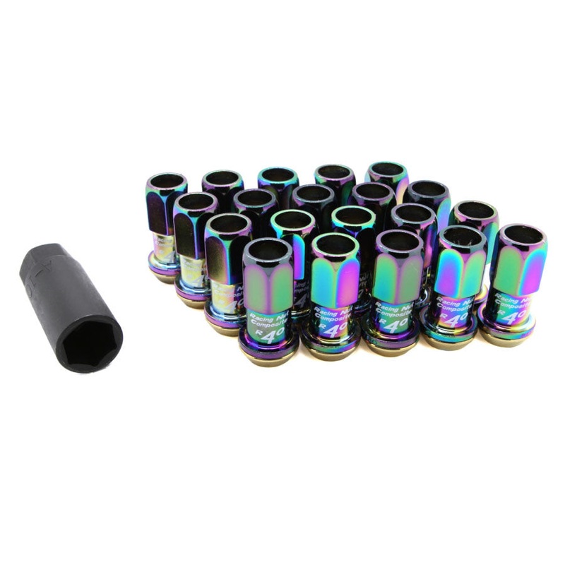 Project Kics R40 M12x1.25 Neo-Chrome Lug Nuts – Universal