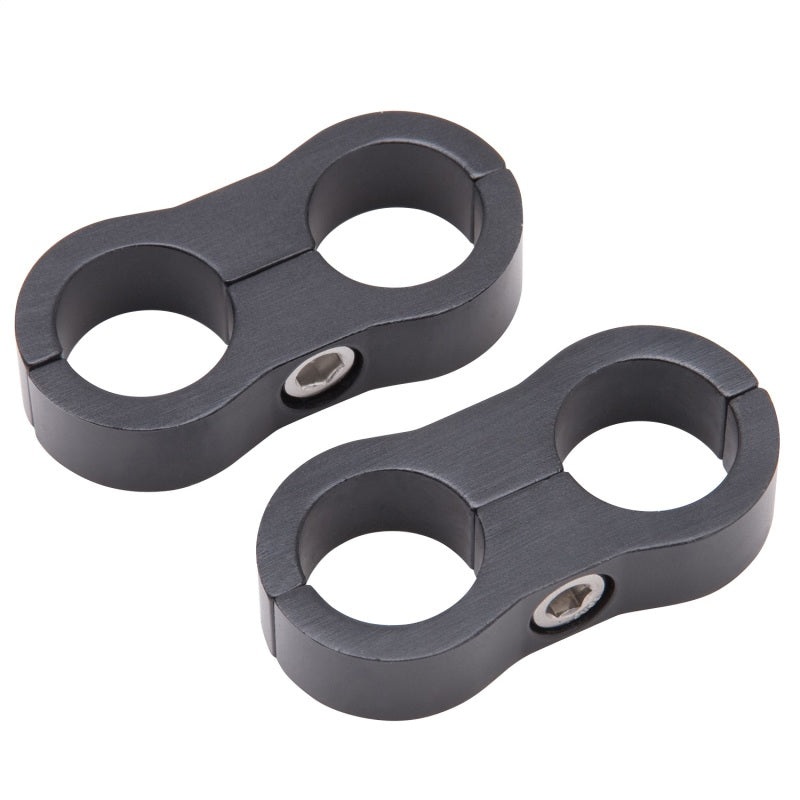 Russell Hose Seperator for -6an Braided Hose – Anodized Black