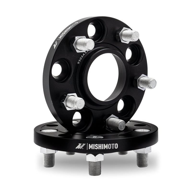 Mishimoto Wheel Spacers – 5×114.3 – 67.1 – 15 – M12 – Black