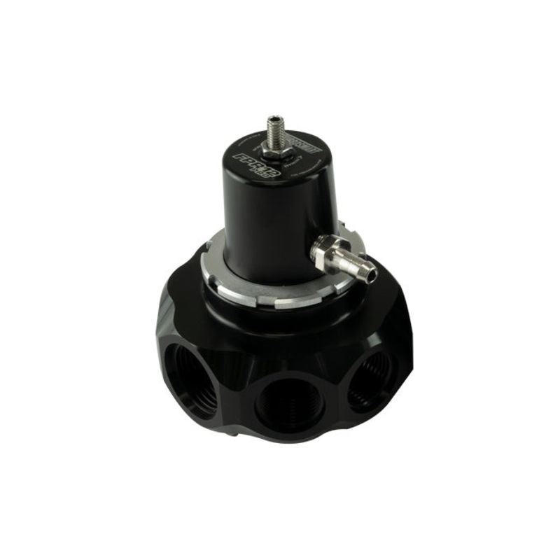 Turbosmart Fuel Pressure Regulator 12 Pro M 5 Port Mechanical Pump Suit -12AN – Black | Universal (TS-0404-1352)