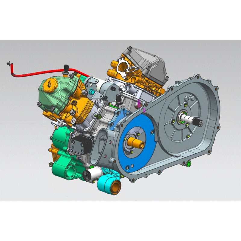 2V91W-F For U8Xl Long Block by CF Moto