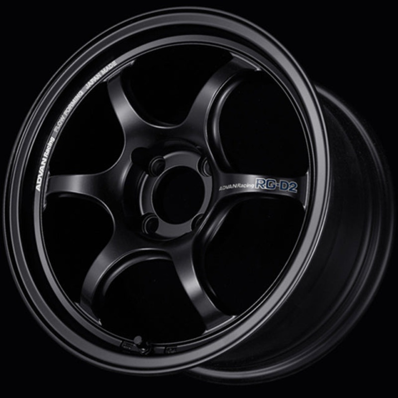 Advan RG-D2 Wheel – 17×8.5 +45 | 5×114.3 | Semi Gloss Black