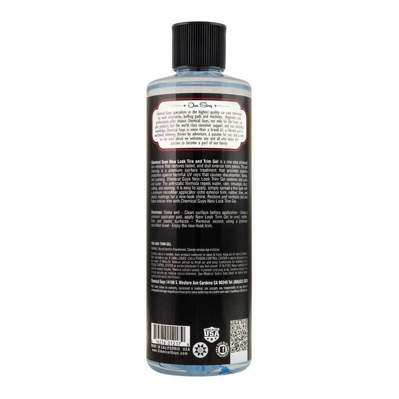 Chemical Guys Tire & Trim Gel for Plastic & Rubber – 16oz
