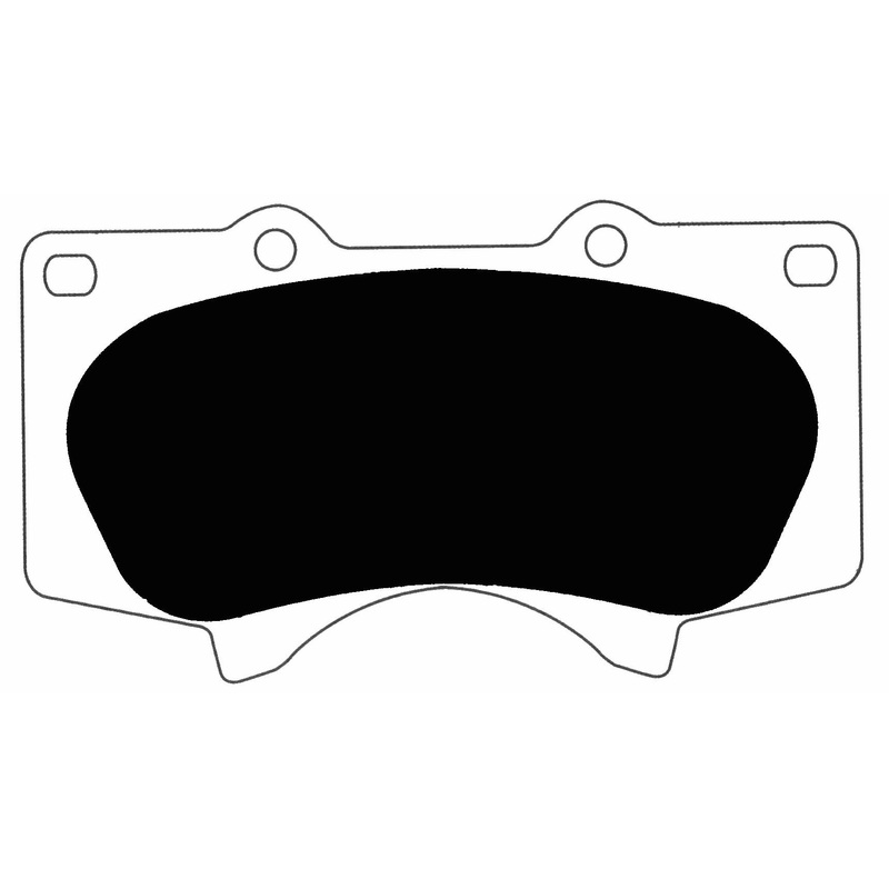 Porterfield Brake Pads for 2009 LEXUS GX 470
