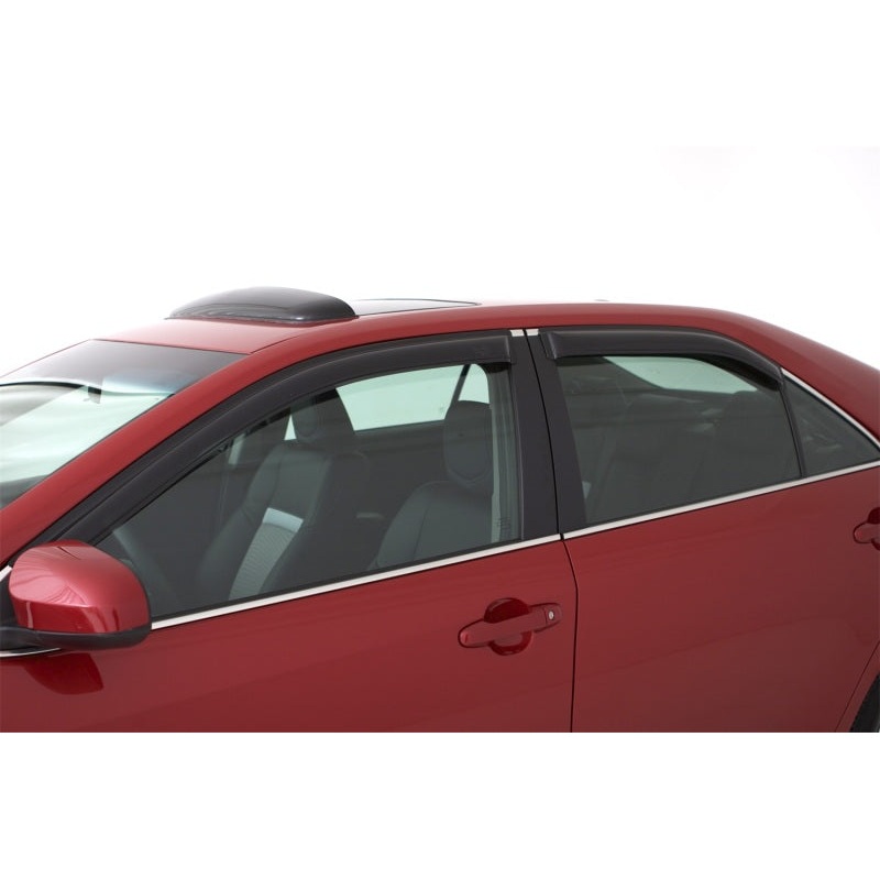 AVS 13-18 Ford Fusion Ventvisor Outside Mount Window Deflectors 4pc – Smoke