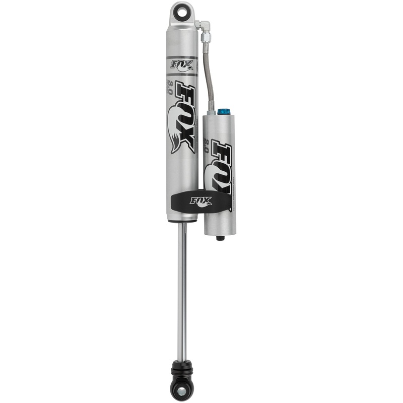 Fox 2.0 Performance Series 10.1in. Smooth Body Reservoir Shock w/CD Adj. (Alum) Std Travel – Black