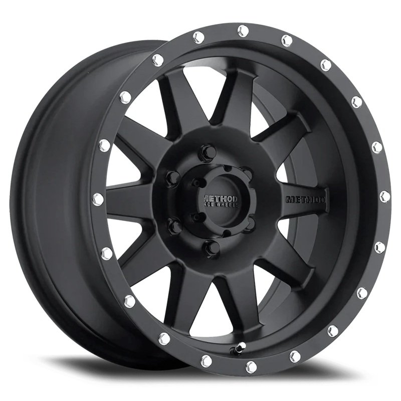 Method Race Wheels MR301 15″ 6×139.7 Matte Black