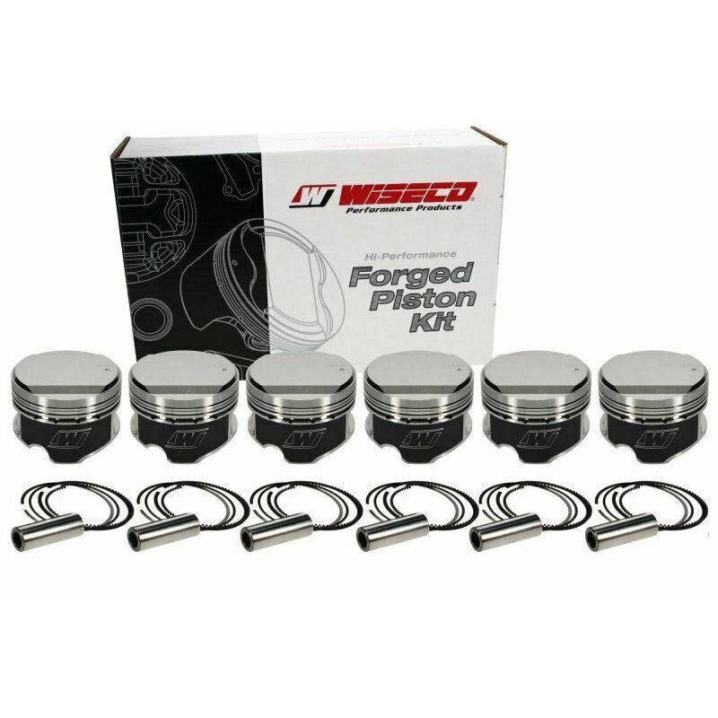 Wiseco Forged Pistons Nissan Skyline GT-R RB30 with RB25DET Head 87mm +1.0mm -11.3 cc 7.0:1