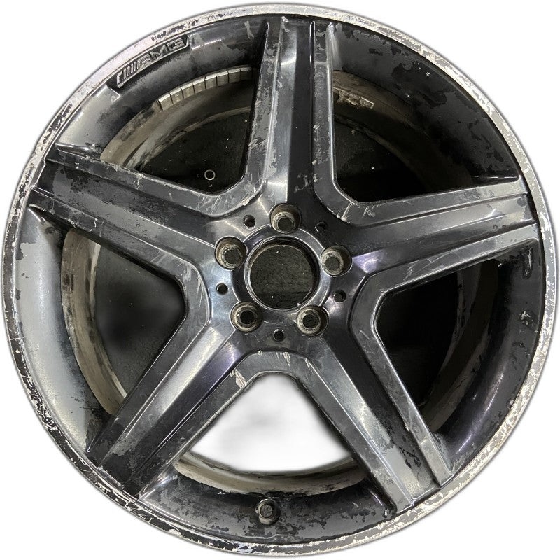 19″ MERCEDES GLA-CLASS 15-17 156 Type GLA250 19×8 5 spoke machined face with black pockets Original OEM Wheel Rim