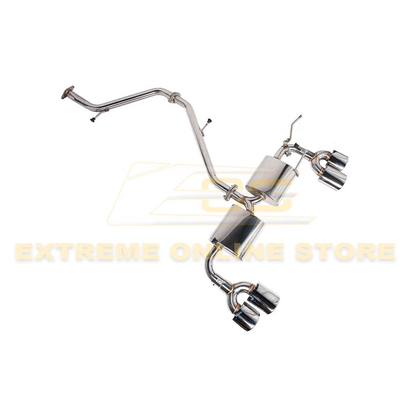 Extreme Online Store [19-25 Corolla Hatchback] Quad Tips Cat Back Exhaust