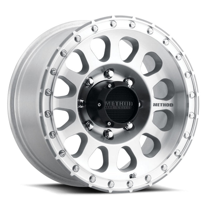 Method MR315 17×8.5 0mm Offset 8×6.5 130.81mm CB Machined/Clear Coat Wheel