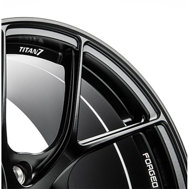 Titan 7 T-S5 Wheel 20×9.5 5×120 22mm Machine Black